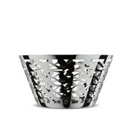 photo ethno perforated fruit bowl in 18/10 stainless steel 1